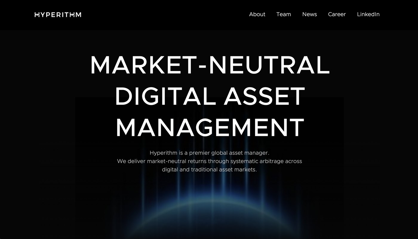 Hyperithm website